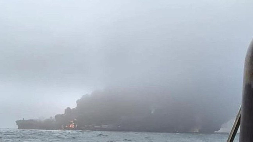 Συνελήφθη-άνδρας-για-τη-σύγκρουση-τάνκερ-και-φορτηγού-πλοίου-στη-Βόρεια-Θάλασσα