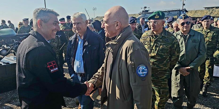 ALTUS-LSA: Ισχυρή παρουσία με προηγμένα drones στην άσκηση «Αίσιος Οιωνός 2025»