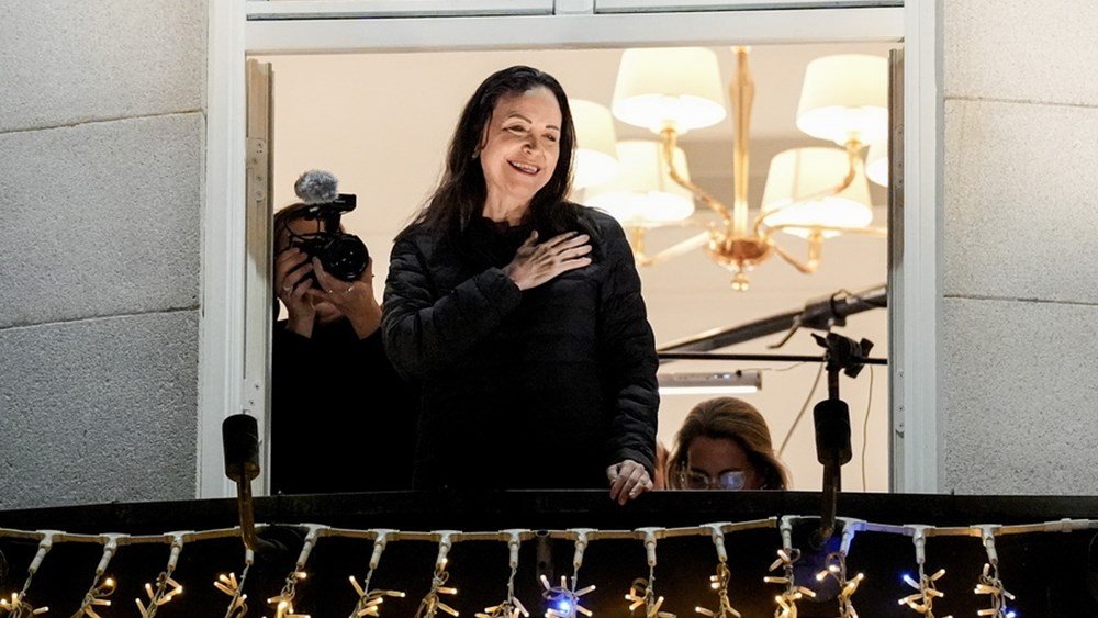 Μαρία-Κορίνα-Ματσάδο:-Θα-επιστρέψω-στη-Βενεζουέλα-το-συντομότερο-δυνατόν-–-Θα-κερδίσουμε-τις-εκλογές