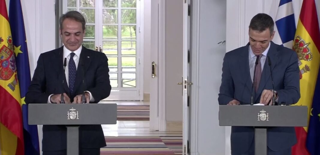 live-–-Οι-κοινές-δηλώσεις-Μητσοτάκη-–-Σάντσεθ-στη-Μαδρίτη