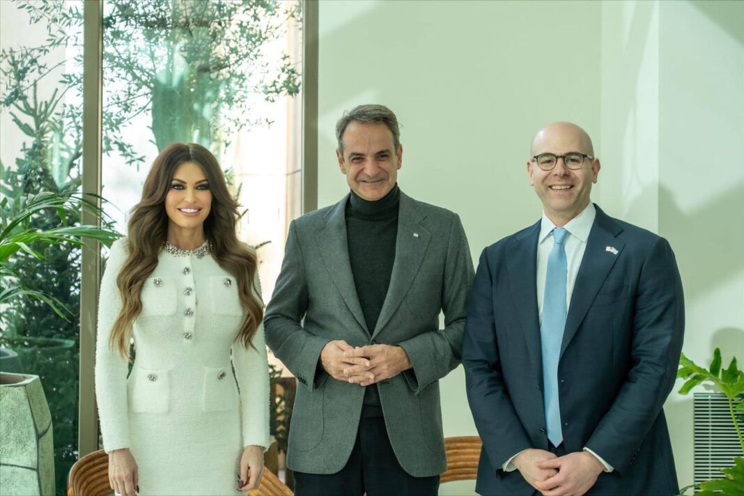 Γεύμα-Μητσοτάκη-με-τον-Διοικητή-της-fed-και-την-Γκίλφοϊλ-για-την-οικονομική-ανάκαμψη-της-χώρας