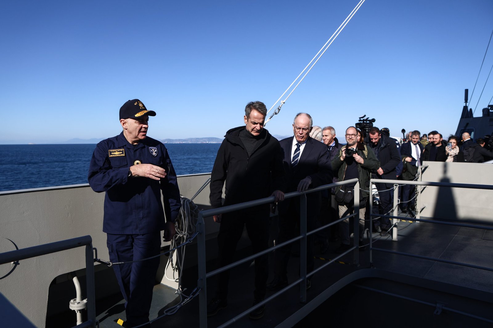 φρεγάτα ΚΙΜΩΝ - Μητσοτάκης- Τασούλας