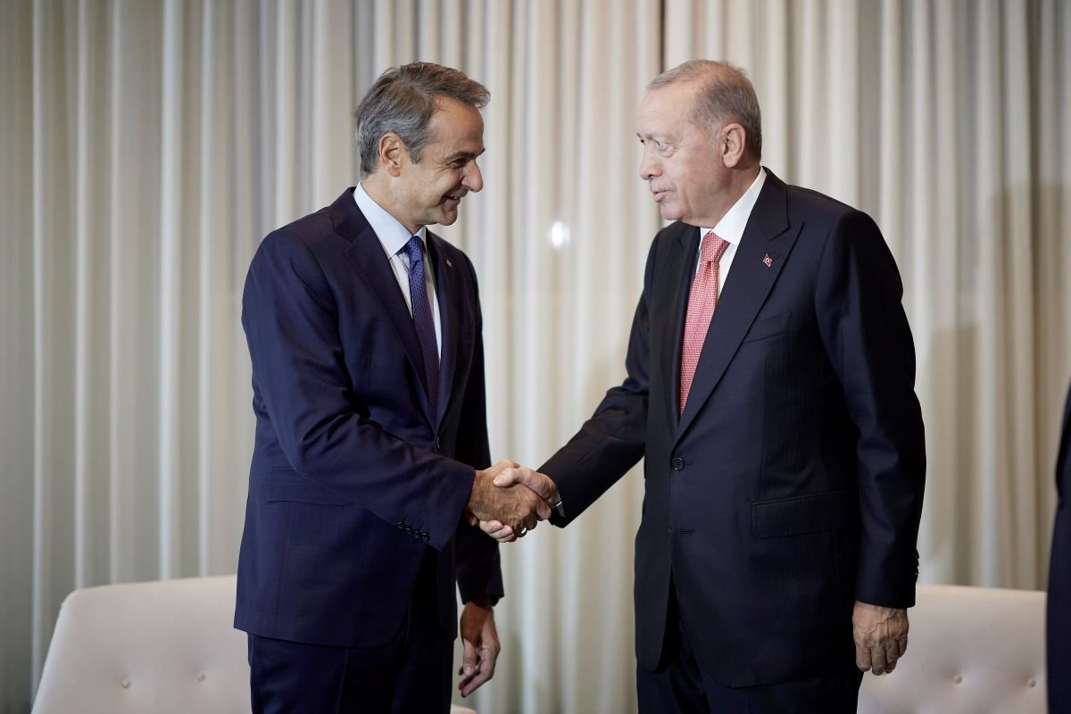 Κυριάκος Μητσοτάκης Ρετζέπ Ταγίπ Ερντογάν