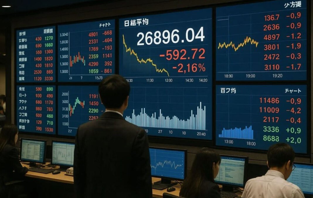 Ασιατικές αγορές: Υποτονικό κλίμα μετά τη «βουτιά» της Nvidia στη Wall Street