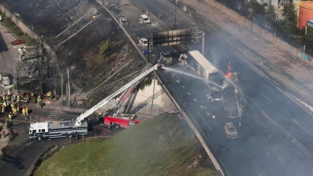 Χιλή:Τέσσερις νεκροί και 17 τραυματίες από έκρηξη βυτιοφόρου στο Σαντιάγο