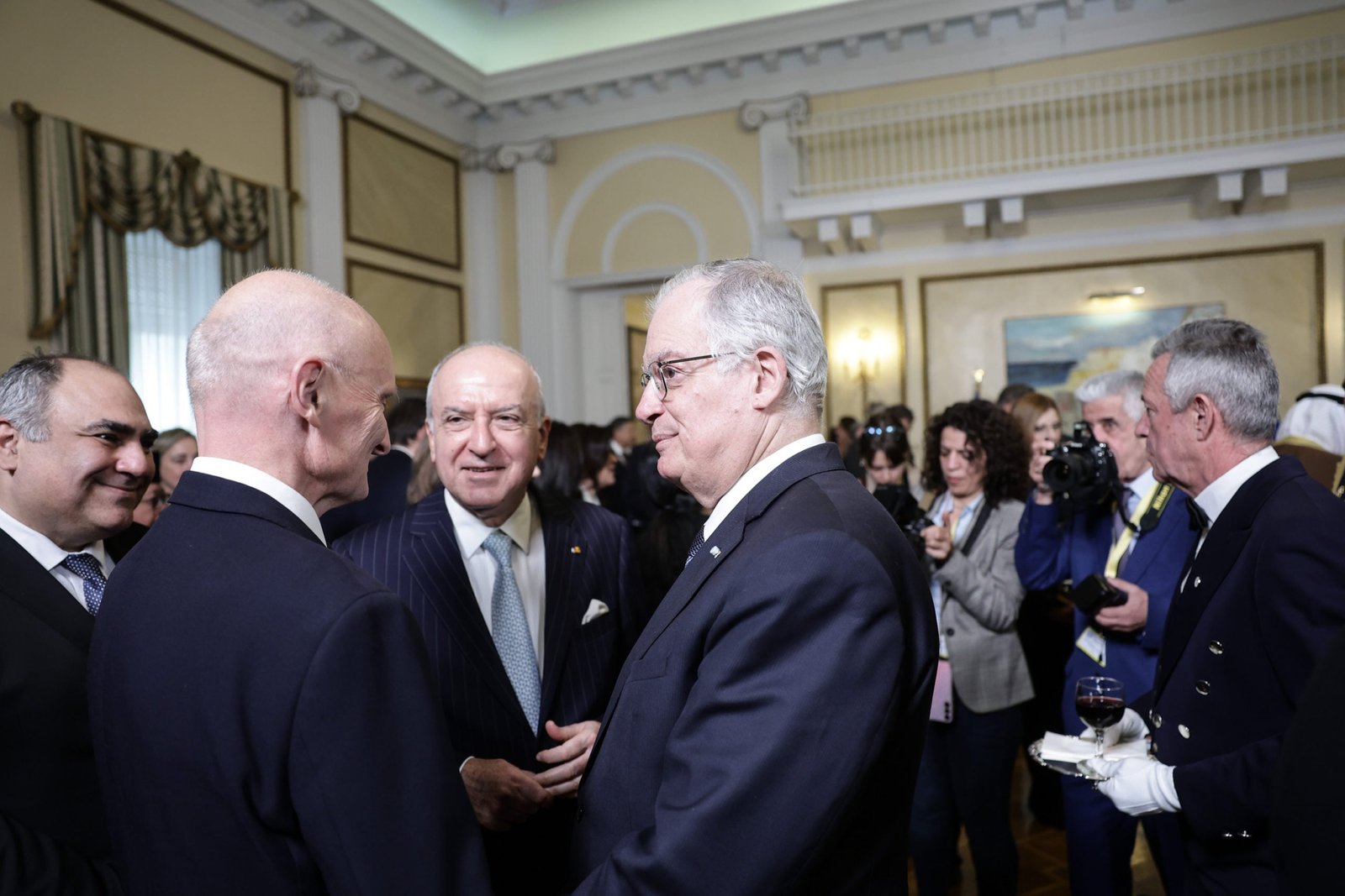 Δεξίωση, Κωνσταντίνος Τασούλας, Προεδρικό Μέγαρο, διπλωματικό σώμα