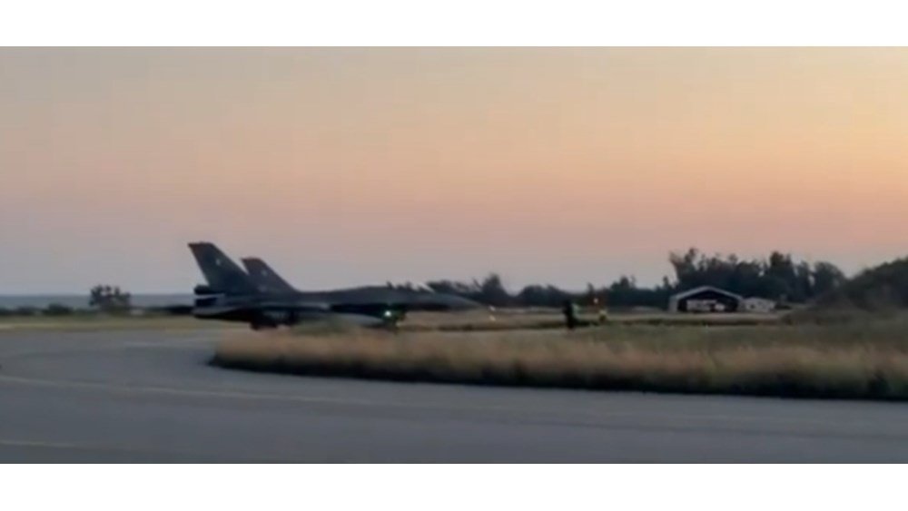 Έφτασαν στην Κύπρο τα τέσσερα ελληνικά F-16