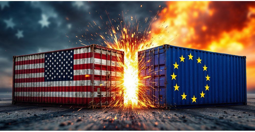 Ευρωζώνη: Εμπορικό πλεόνασμα 11,5 δισ. το Φεβρουάριο – Βουτιά 26% των εξαγωγών της Ε.Ε. προς τις ΗΠΑ Ευρωζώνη:-Εμπορικό-πλεόνασμα-11,5-δισ-το-Φεβρουάριο-–-Βουτιά-26%-των-εξαγωγών-της-ΕΕ.-προς-τις-ΗΠΑ