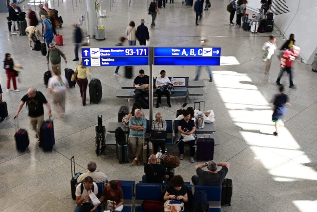 Διεθνής Αερολιμένας Αθηνών: 15,75 εκατ. επιβάτες το α’ εξάμηνο – Άνοδος 4,5% Διεθνής-Αερολιμένας-Αθηνών:-15,75-εκατ.-επιβάτες-το-α’-εξάμηνο-–-Άνοδος-4,5%