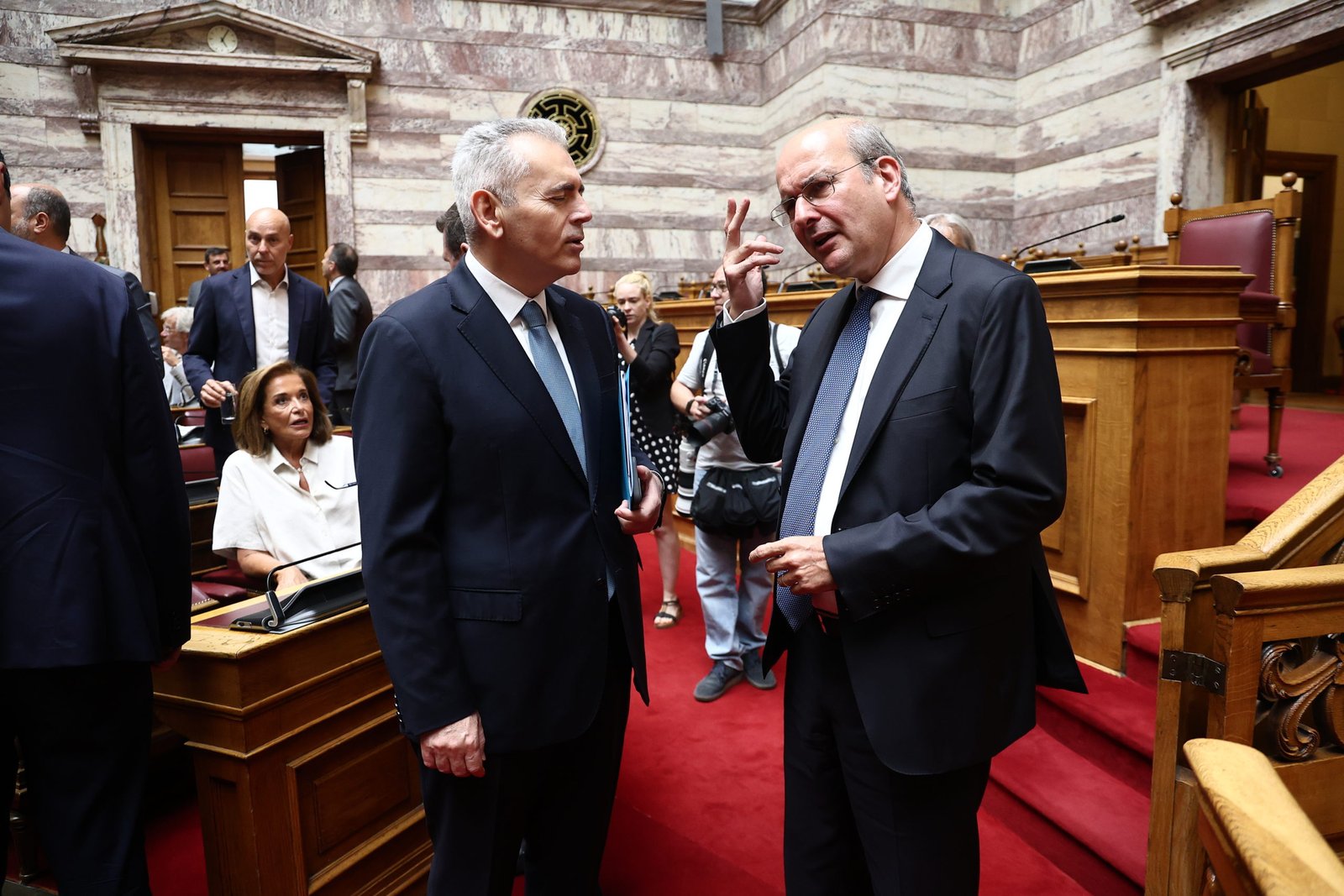ΣΥΝΕΔΡΙΑΣΗ ΤΗΣ ΚΟΙΝΟΒΟΥΛΕΥΤΙΚΗΣ ΟΜΑΔΑΣ ΤΗΣ ΝΕΑΣ ΔΗΜΟΚΡΑΤΙΑΣ