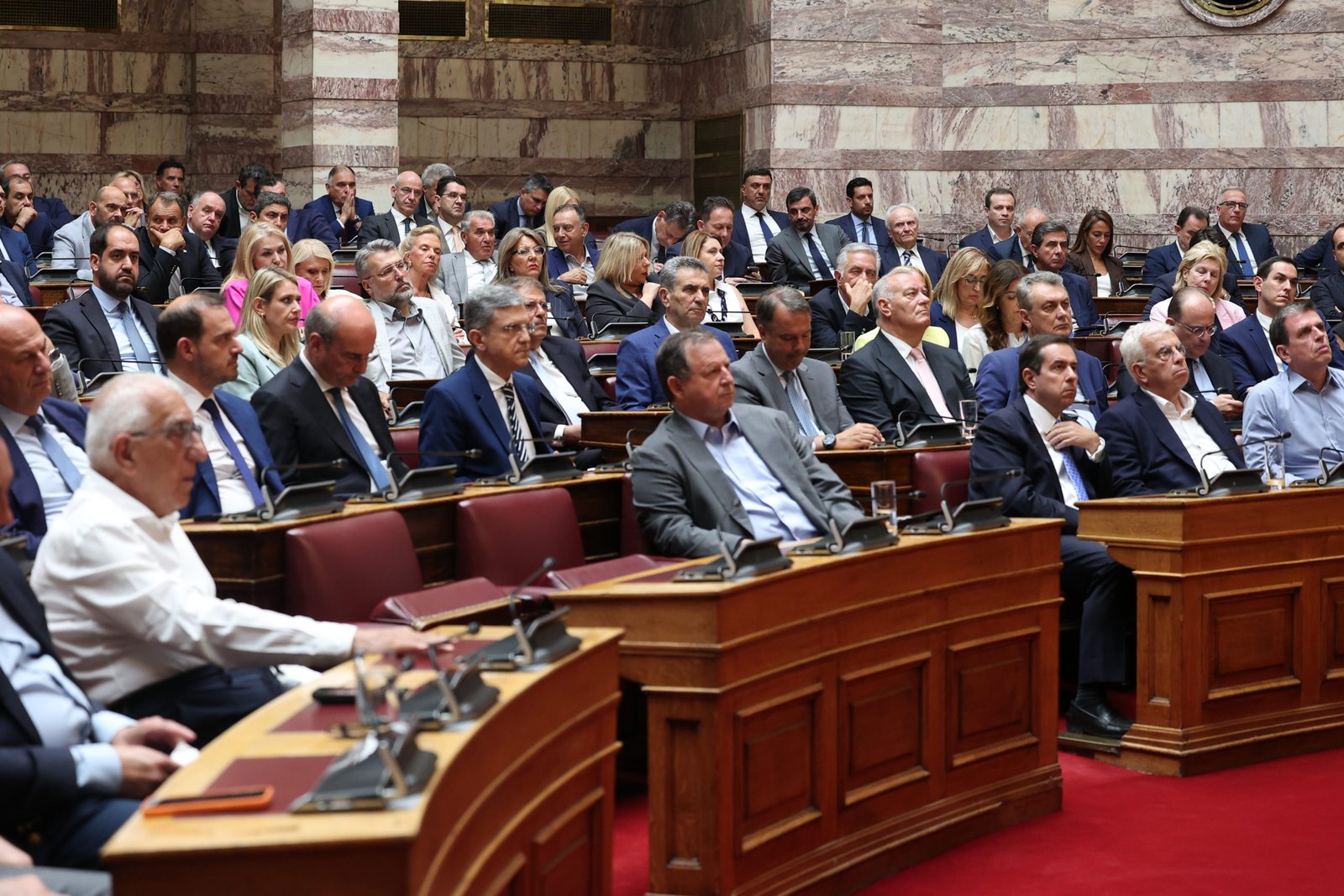 ΣΥΝΕΔΡΙΑΣΗ ΤΗΣ ΚΟΙΝΟΒΟΥΛΕΥΤΙΚΗΣ ΟΜΑΔΑΣ ΤΗΣ ΝΕΑΣ ΔΗΜΟΚΡΑΤΙΑΣ