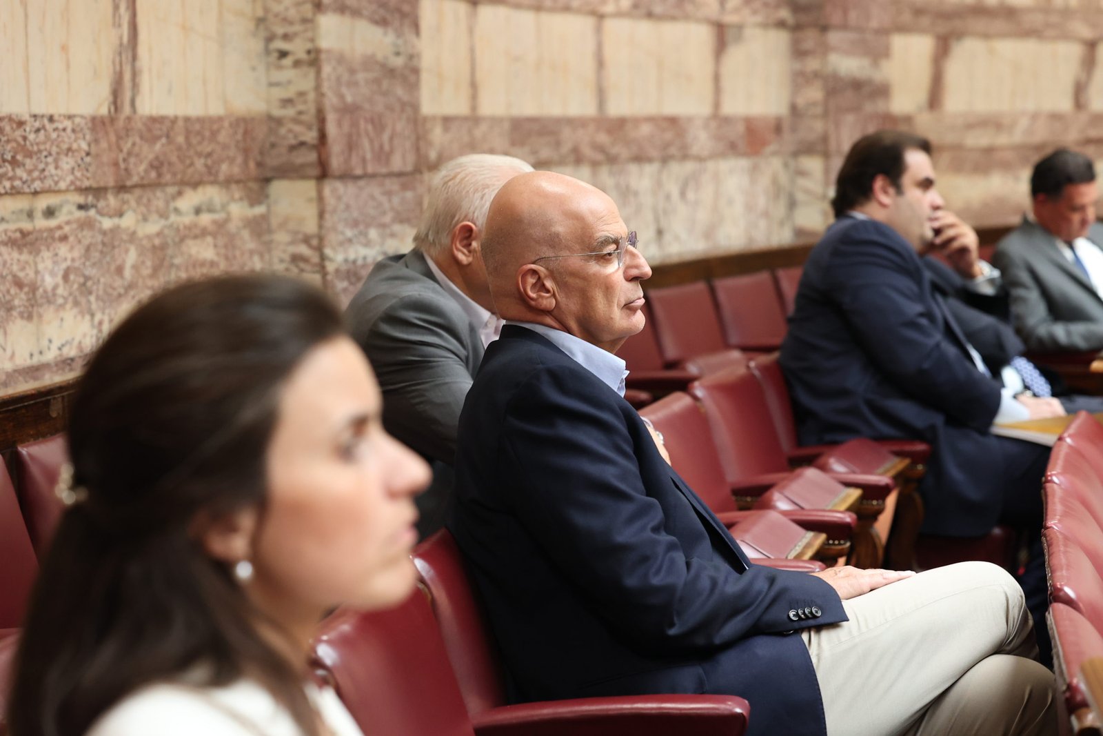 ΣΥΝΕΔΡΙΑΣΗ ΤΗΣ ΚΟΙΝΟΒΟΥΛΕΥΤΙΚΗΣ ΟΜΑΔΑΣ ΤΗΣ ΝΕΑΣ ΔΗΜΟΚΡΑΤΙΑΣ
