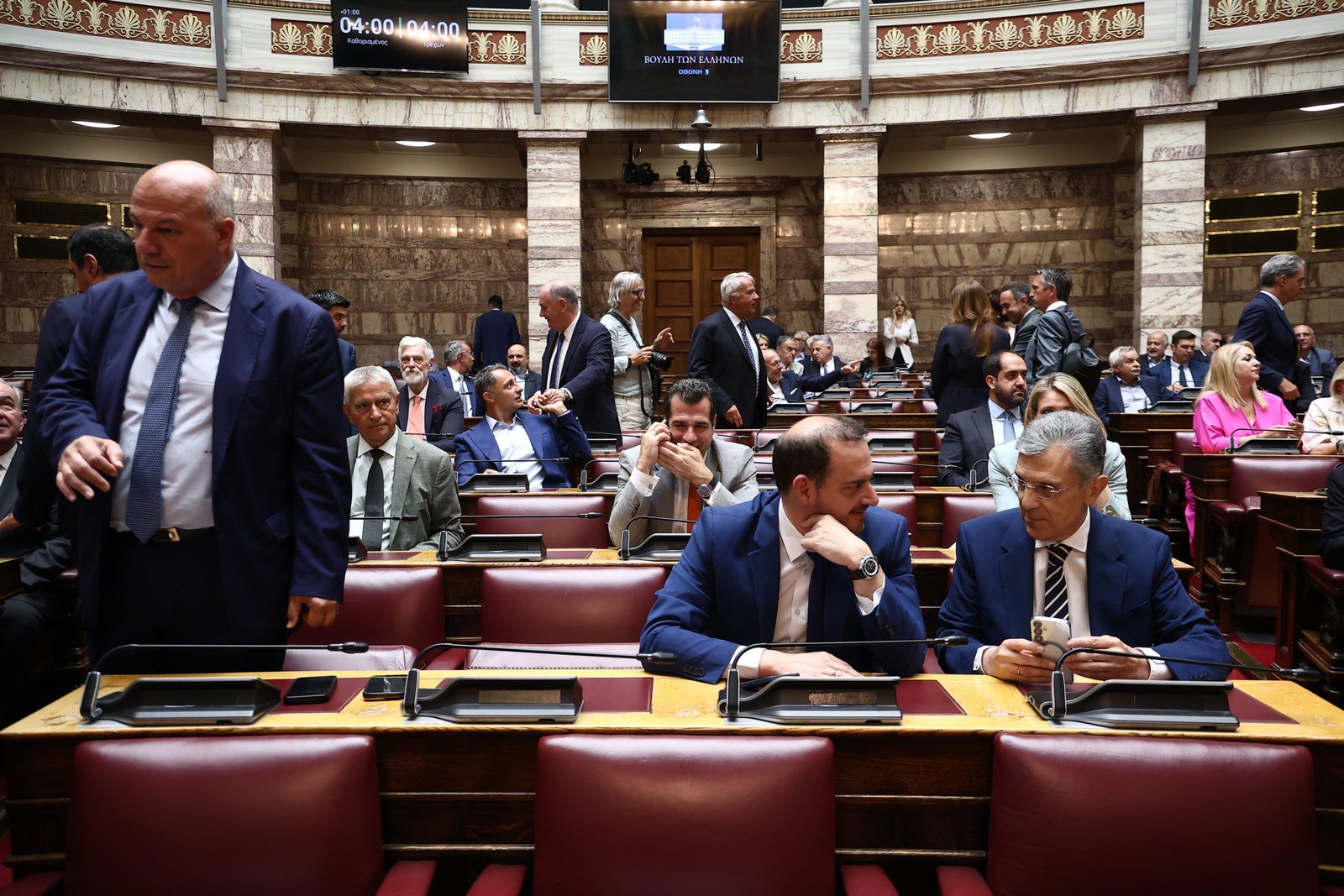 ΣΥΝΕΔΡΙΑΣΗ ΤΗΣ ΚΟΙΝΟΒΟΥΛΕΥΤΙΚΗΣ ΟΜΑΔΑΣ ΤΗΣ ΝΕΑΣ ΔΗΜΟΚΡΑΤΙΑΣ