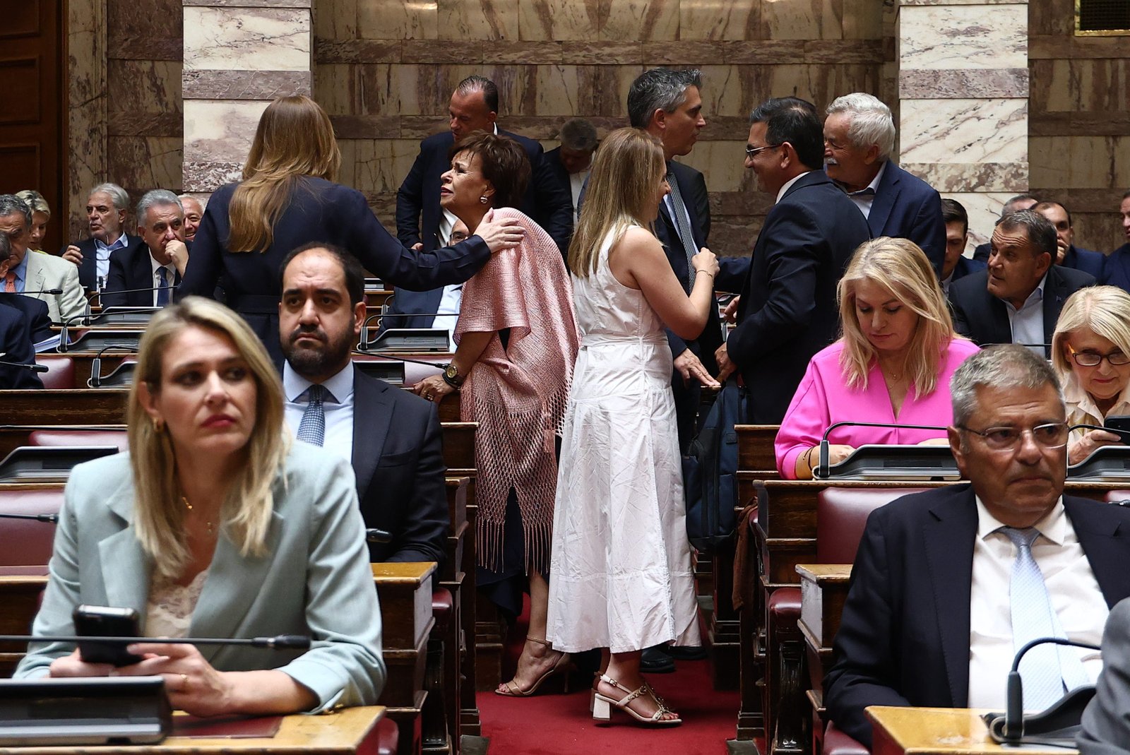 ΣΥΝΕΔΡΙΑΣΗ ΤΗΣ ΚΟΙΝΟΒΟΥΛΕΥΤΙΚΗΣ ΟΜΑΔΑΣ ΤΗΣ ΝΕΑΣ ΔΗΜΟΚΡΑΤΙΑΣ