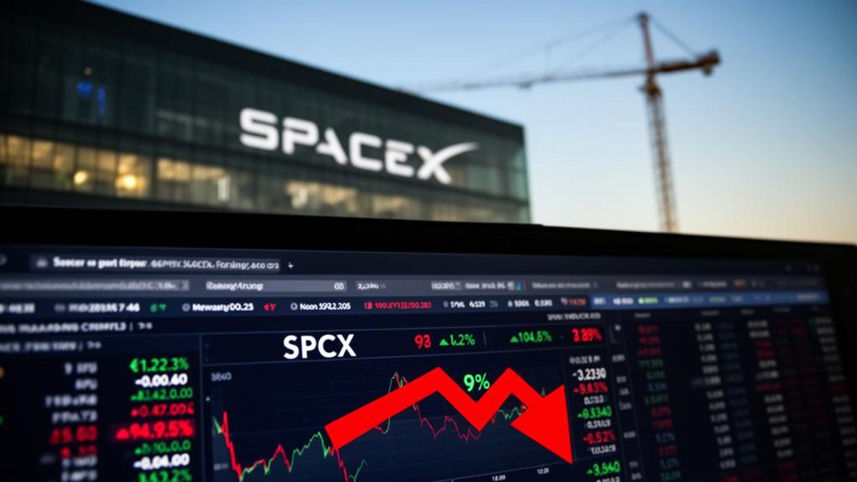 Απογοητευτική πρεμιέρα των μετοχών της SpaceX στον Nasdaq-100