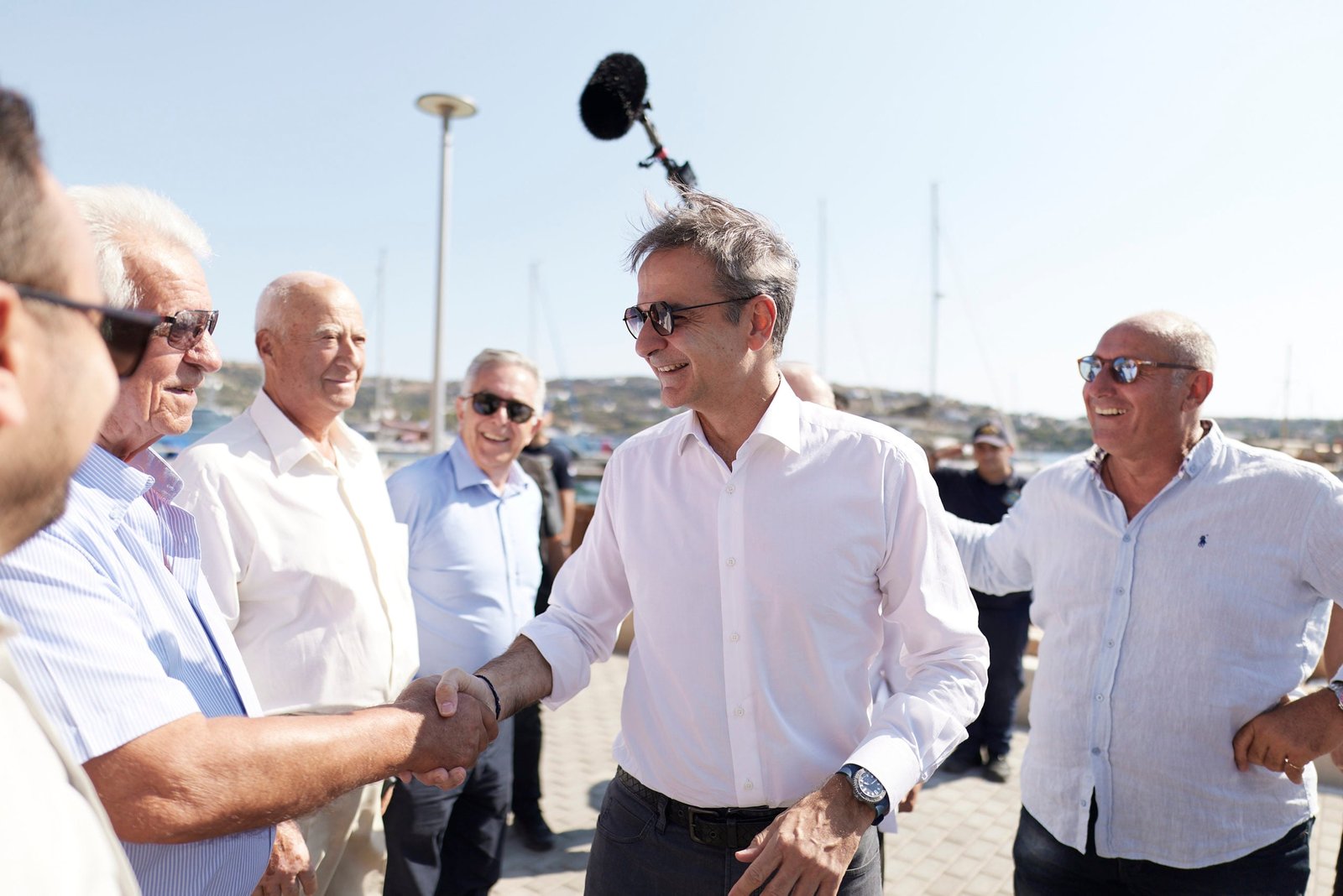 Κυριάκος Μητσοτάκης, Λέρος