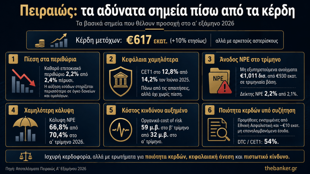 Τρ. Πειραιώς: Το ρεκόρ που δεν λέει η πρώτη σελίδα, ο δείκτης που λείπει, το NPE που “βελτιώθηκε” με ορισμό και το κόστος κινδύνου που ονομάστηκε αναβάθμιση piraeusing (1)