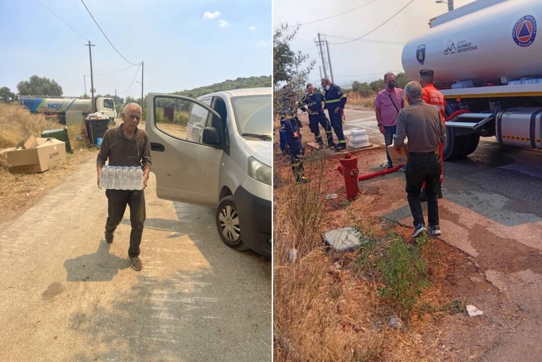 Στις πυρόπληκτες περιοχές της Δυτικής Αττικής κλιμάκιο του ΣΥΡΙΖΑ – Παρέδωσε 1.500 μπουκάλια νερό σε πυροσβέστες και εθελοντές Στις-πυρόπληκτες-περιοχές-της-Δυτικής-Αττικής-κλιμάκιο-του-ΣΥΡΙΖΑ-–-Παρέδωσε-1.500-μπουκάλια-νερό-σε-πυροσβέστες-και-εθελοντές
