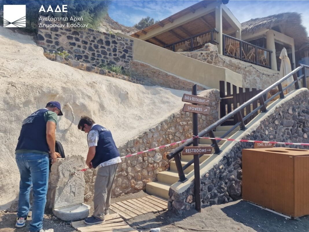 ΑΑΔΕ: 48ωρα λουκέτα και πρόστιμα σε επιχειρήσεις σε Σαντορίνη-Νάξο ΑΑΔΕ:-48ωρα-λουκέτα-και-πρόστιμα-σε-επιχειρήσεις-σε-Σαντορίνη-Νάξο