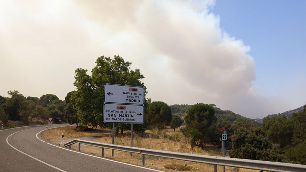 Ισπανία: Νέα πυρκαγιά δυτικά της Μαδρίτης Ισπανία:-Νέα-πυρκαγιά-δυτικά-της-Μαδρίτης
