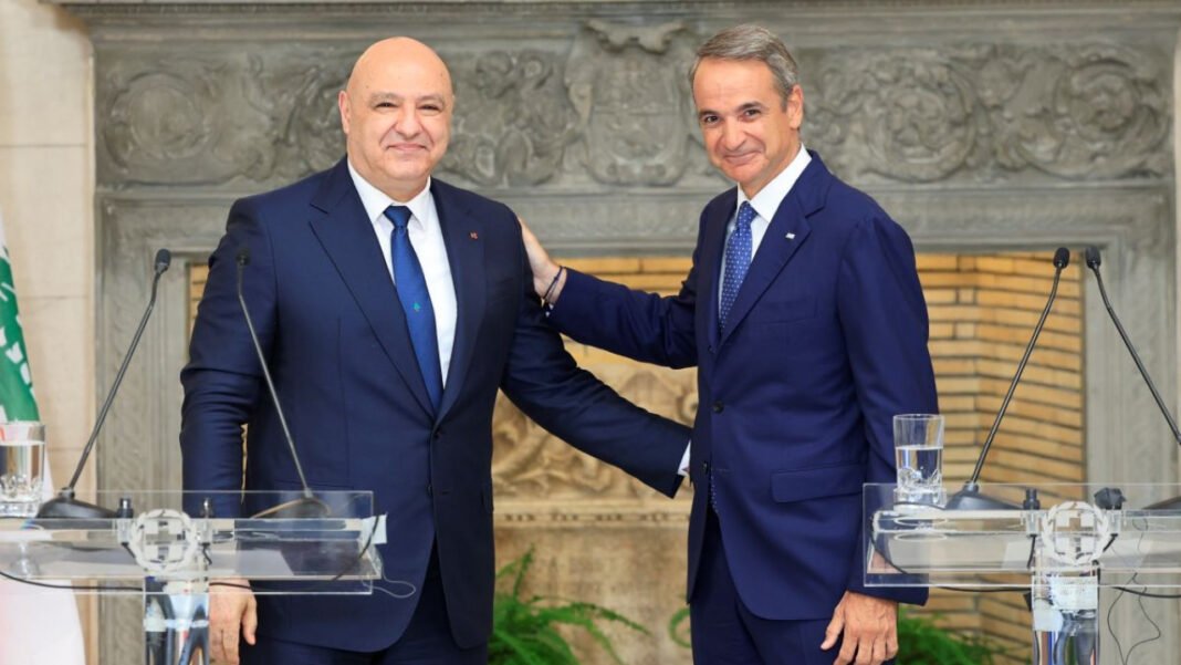 Μητσοτάκης: Αναβαθμίζουμε τις σχέσεις Ελλάδας-Λιβάνου σε στρατηγική εταιρική σχέση – Είμαστε αδερφοί λαοί Μητσοτάκης:-Αναβαθμίζουμε-τις-σχέσεις-Ελλάδας-Λιβάνου-σε-στρατηγική-εταιρική-σχέση-–-Είμαστε-αδερφοί-λαοί