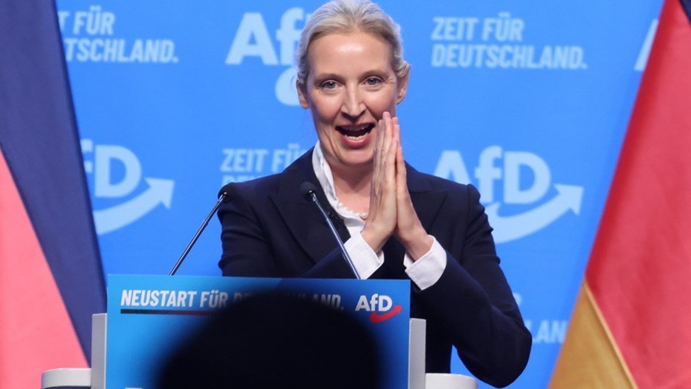 Γερμανία: Υπέρ συνασπισμών cdu afd η αρχηγός της afd, Αλίς Βάιντελ Γερμανία:-Υπέρ-συνασπισμών-cdu-afd-η-αρχηγός-της-afd,-Αλίς-Βάιντελ