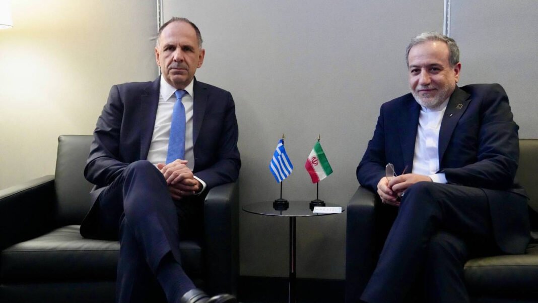 Αραγτσί προς Γεραπετρίτη: «Να διευρύνουμε τη συνεργασία μεταξύ Τεχεράνης και Αθήνας» Αραγτσί-προς-Γεραπετρίτη:-«Να-διευρύνουμε-τη-συνεργασία-μεταξύ-Τεχεράνης-και-Αθήνας»