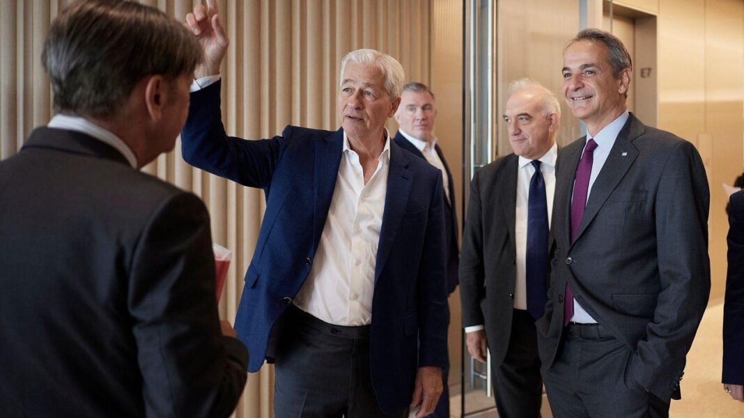 Συνάντηση Μητσοτάκη με τον CEO της JPMorgan Chase στη Νέα Υόρκη – Στο επίκεντρο η ελληνική οικονομία Συνάντηση-Μητσοτάκη-με-τον-ceo-της-jpmorgan-chase-στη-Νέα-Υόρκη-–-Στο-επίκεντρο-η-ελληνική-οικονομία